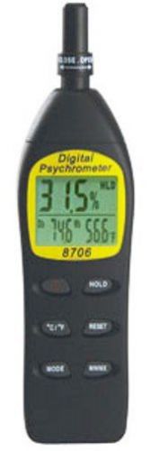 GENERAL TOOLS DIGITAL PSYCHROMETER WITH CALIBRATION FEATURE EP8706