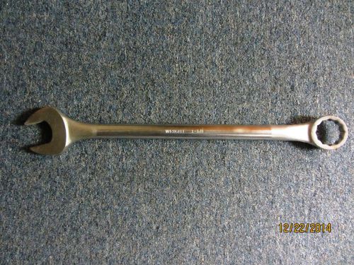 WRIGHT 1-5/8&#034;  12 Point COMBINATION WRENCH 22&#039;&#039; Long NO. 1152