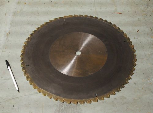 Large Circular Saw Blade 20&#034; 60 Teeth 1&#034; Arbor Carbide Woodworking #2
