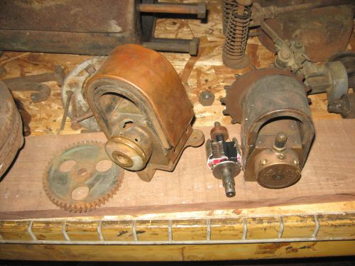 Root &amp; vandervoort hit miss stationary engines magneto clutch pulley for sale