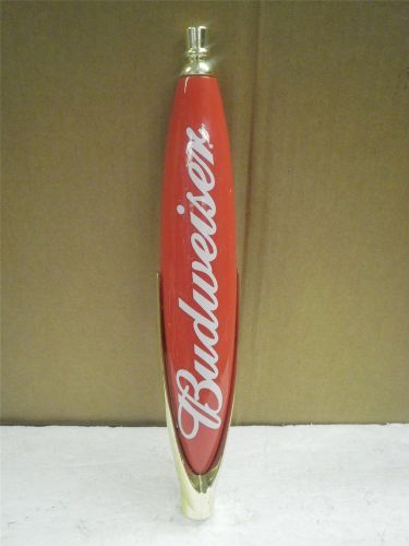 BAR SUPPLIES- BUDWEISER PLASTIC BEER TAP HANDLE- GOOD CONDITION- L144