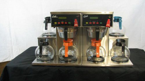 Curtis decanter coffee brewer alpha 6gt-12 - 6 warmers - clean great condition for sale