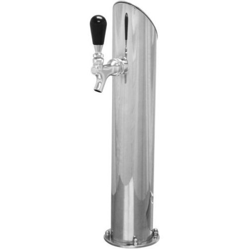 Stainless Steel Gefest Draft Towers - Air Cooled - 1 Faucet - Beer Kegerator Bar