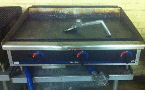 Star Max Flat Top Gas Grill With Metal Stand ~ Pre-Owned