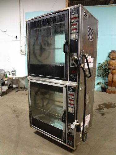 Hd commercial &#034;henny penny&#034;digital scr-8 dbl. stack chicken, rib rotisserie oven for sale