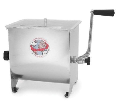 20-LB STAINLESS STEEL MEAT MIXER
