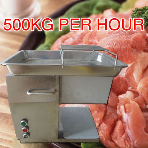 meat cutting machine,meat grinder cutter slicer,500KG output,110V/220V