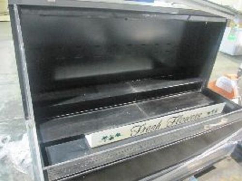 COMMERCIAL  OPEN REFRIGERATED FLORAL MERCHANDISER lighted &#034;Nice&#034; only $750.00