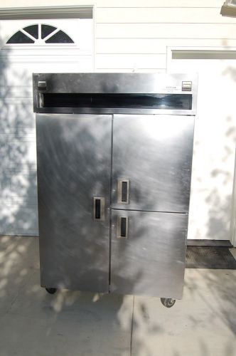 Delfield 6051-SDTH~3-Section Stainless Steel Refrigerator Freezer ~115v,1Ph~Guar