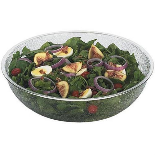 Cambro 12-in Clear Pebbled Bowl