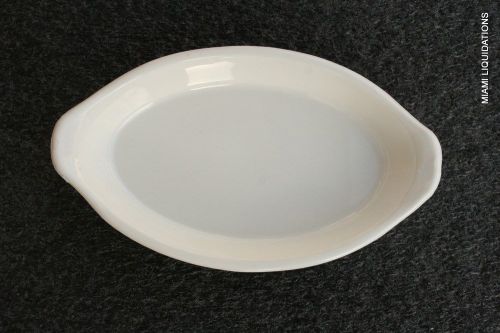 LOT of 23 Carlisle 12oz Oval Caserole Dish Continental Plastics 7400  White Poly