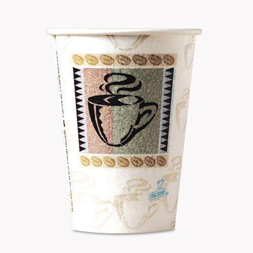 DIXIE FOOD SERVICE 5342CDPK Hot Cups, Paper, 12 Oz., Coffee Dreams Design,