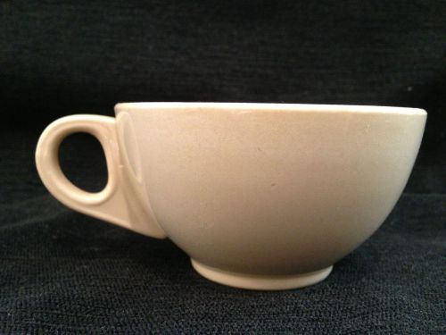 Vintage Commercial Shenango Hotel-Quality Coffee Cup--Color:  Camel (26 Avail.)