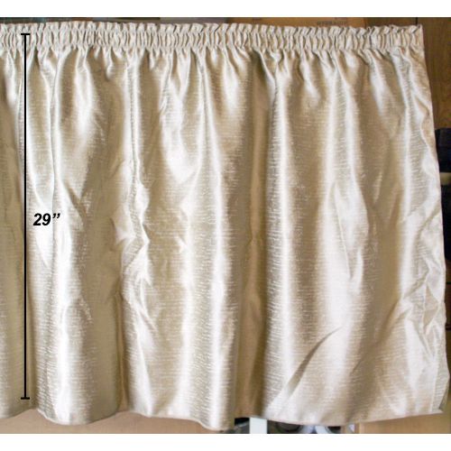 Snap drape pinnacle 21&#039; table skirt antique 78595 for sale