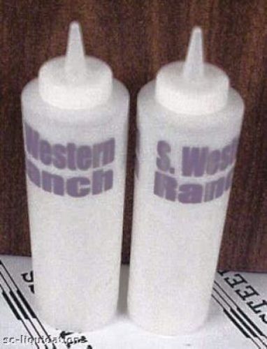 16 oz. Squeeze Bottle Custom Print- S.WESTERN RANCH