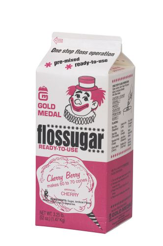 Cotton candy fairy floss sugar mix 3207ct cherry berry one carton for sale