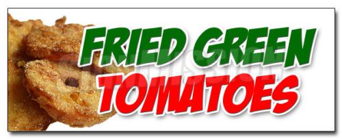 12&#034; FRIED GREEN TOMATOES DECAL sticker tomato deep southern cooking south