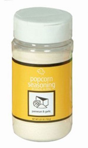 Popcorn Seasoning Parmesan &amp; Garlic Flavor Paragon #6003 5.31 oz shake on