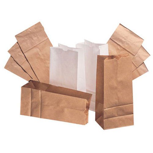 General 25# Paper Bag, 40-Pound Basis Weight, Brown Kraft, 8-1/4 x 15-7/8,
