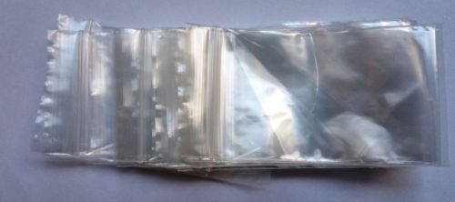 20 Small Resealable 2x3 Plastic Ziplock Bags