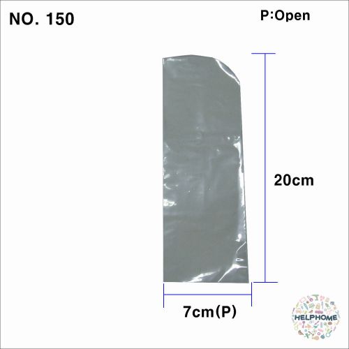 37 pcs transparent shrink film wrap heat pump packing 7cm(p) x 20cm no.150 for sale