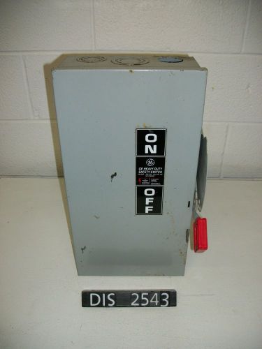 GE 600 Volt 100 Amp Fused Disconnect Switch (DIS2543)