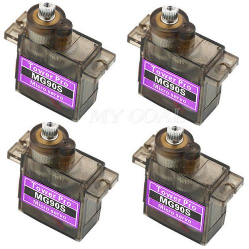 4pcs mg90s metal gear high speed micro tower pro servo for car plane helicopter for sale