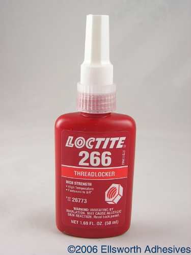 Loctite 266 Threadlocker High Temp/high Strength 250ml. Sold as Each