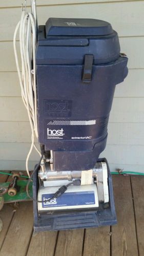Host Dry Extraction carpet cleaner