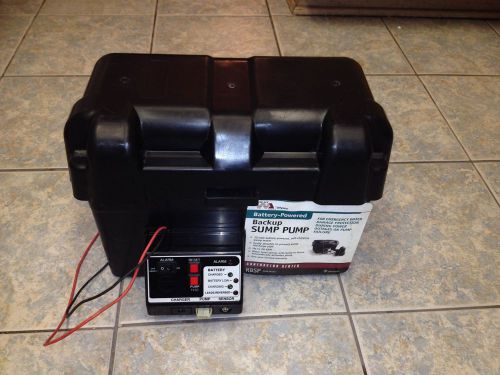 Myers Water Ace Emergency Battery Backup Sump Pump System