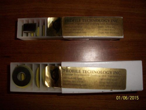 CARBIDE CUTTER HEAD INSERTS - PROFILE TECHNOLOGY &#034;NAILBUSTER&#034; PT501 &amp; PT301