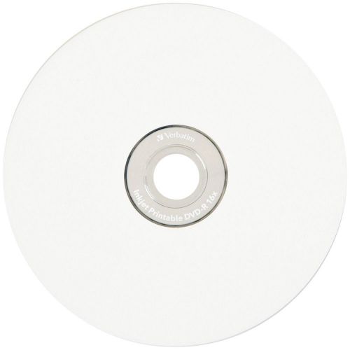 BRAND NEW - Verbatim 95153 120-minute/4.7gb 16x White Inkjet Printable Dvd-rs&amp;#4