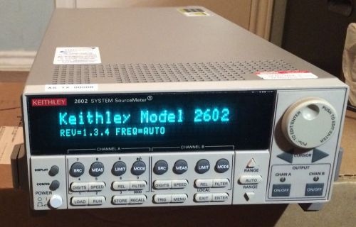 Keithley  Model 2602  System Dual SourceMeter SMU
