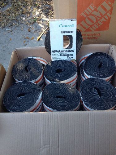 Lot of 28 New Rolls AP/Armaflex Electric Insulation Tape 30 ft Rolls Very Sticke