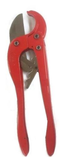 Large plastic pvc pipe ratcheting cutter. up to 2-1/2&#034; for sale