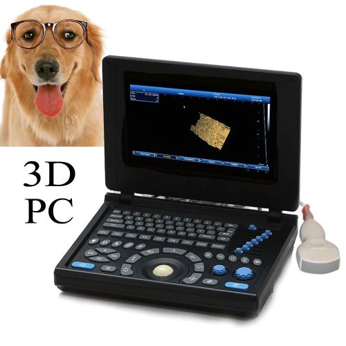 Veterinary High-resolution Digital Laptop Ultrasound Scanner PC Convex Probe 3D