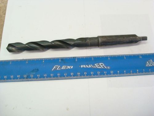 Lsi tapered shank drill bit--5/8&#034;---no. 2 morse taper for sale