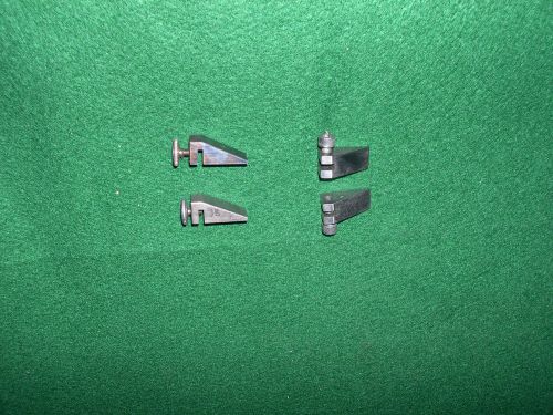 4 Keyseat Clamps (2 Starrett And 2 Unmarked)