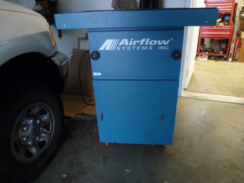 Airflow systems inc. downdraft table for sale