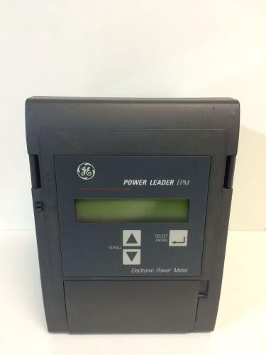 NEW OLD STOCK GE GENERAL ELECTRIC EPM ELECTRONIC POWER LEADER METER 120V 10A