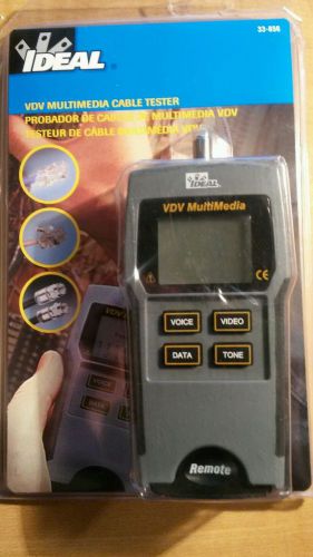 Ideal VDV Multimedia Cable Tester 33-856