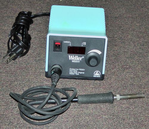 Weller digital soldering station wesd51, &#039;as is&#039; for sale