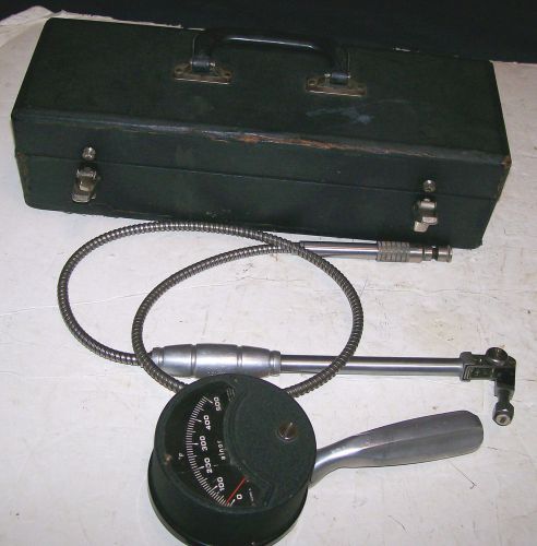Vintage alnor pyrocon type 4000 a temperature probe w/ case &amp; accessories 0~500f for sale