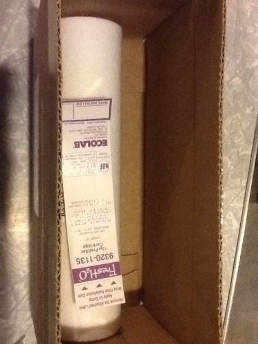 New FresH2O Ecolab Water Pre-Filter Replacement Cartridge 9320-1135