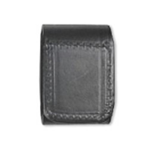 Boston Leather 5497-2 Black Hi-Gloss 1-3/4&#034; Double Wide Belt Keeper W/ Velcro