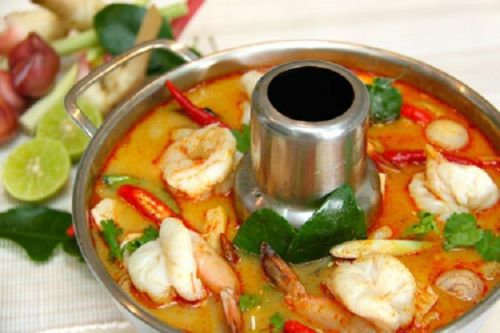 Thai Food Recipe Tom Yum Kung Shrimp Soup Spicy Delicious Mail DIY Cooking Eat