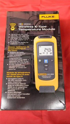 Fluke wireless k-type temperature module #cnx t3000 &#034;new&#034; for sale