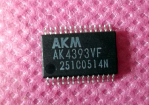 1x AK4393VF Encapsulation:SSO28,IC DAC AK4393 SSOP28