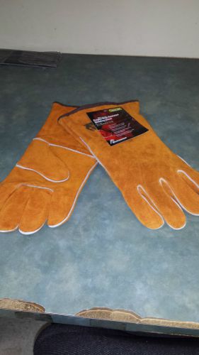 Deluxe Orange Extra Heat Flame Resistant Welding Gloves