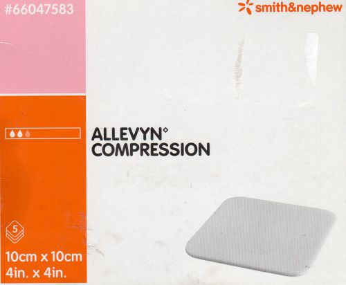 Allevyn Compression Dressing - 4” x 4” - Box of 7 - Smith &amp; Nephew #66047583